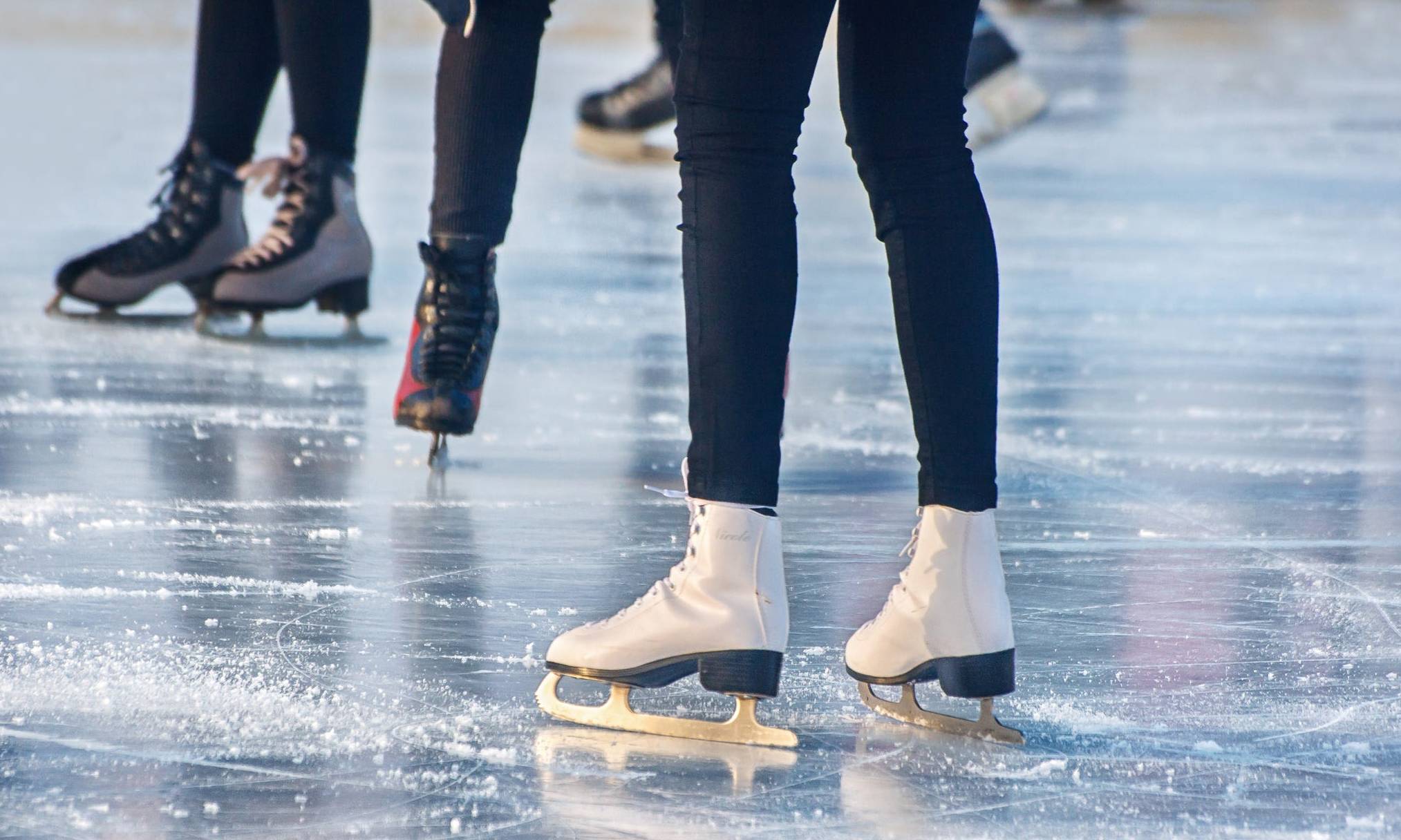 Ice skating season is just starting out