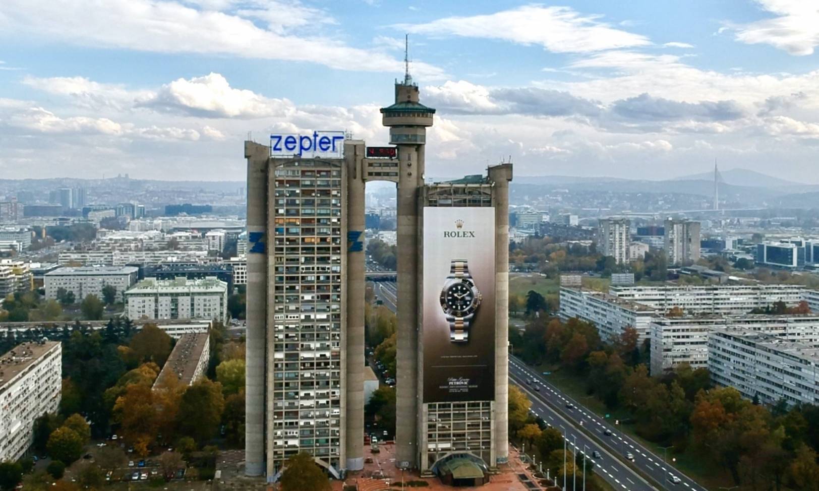 Genex tower - Belgrade’s symbol of development