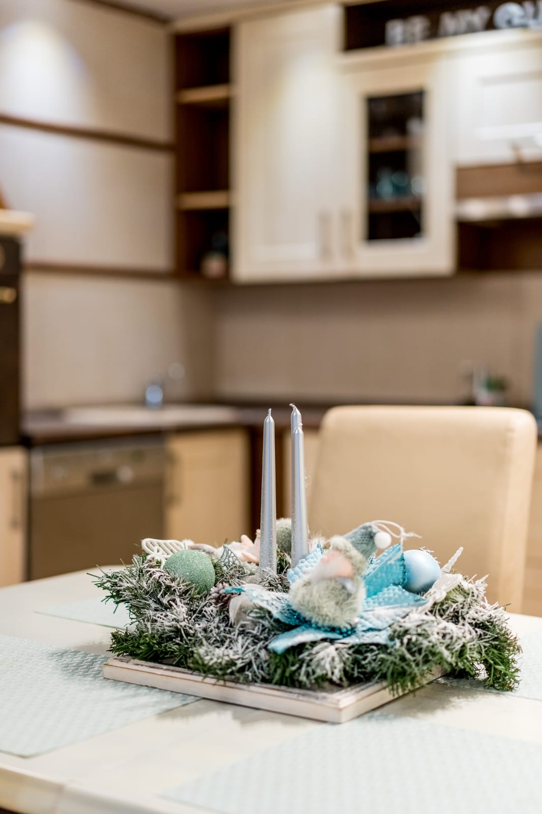 Apartman Queen, novogodisnji ukrasi