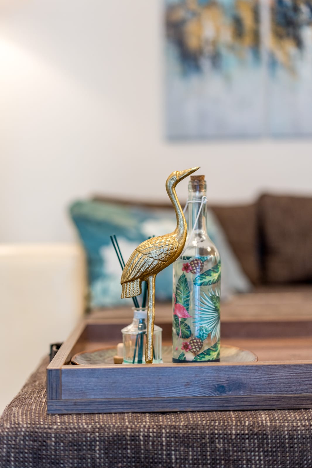 Apartman Queen, čaplja