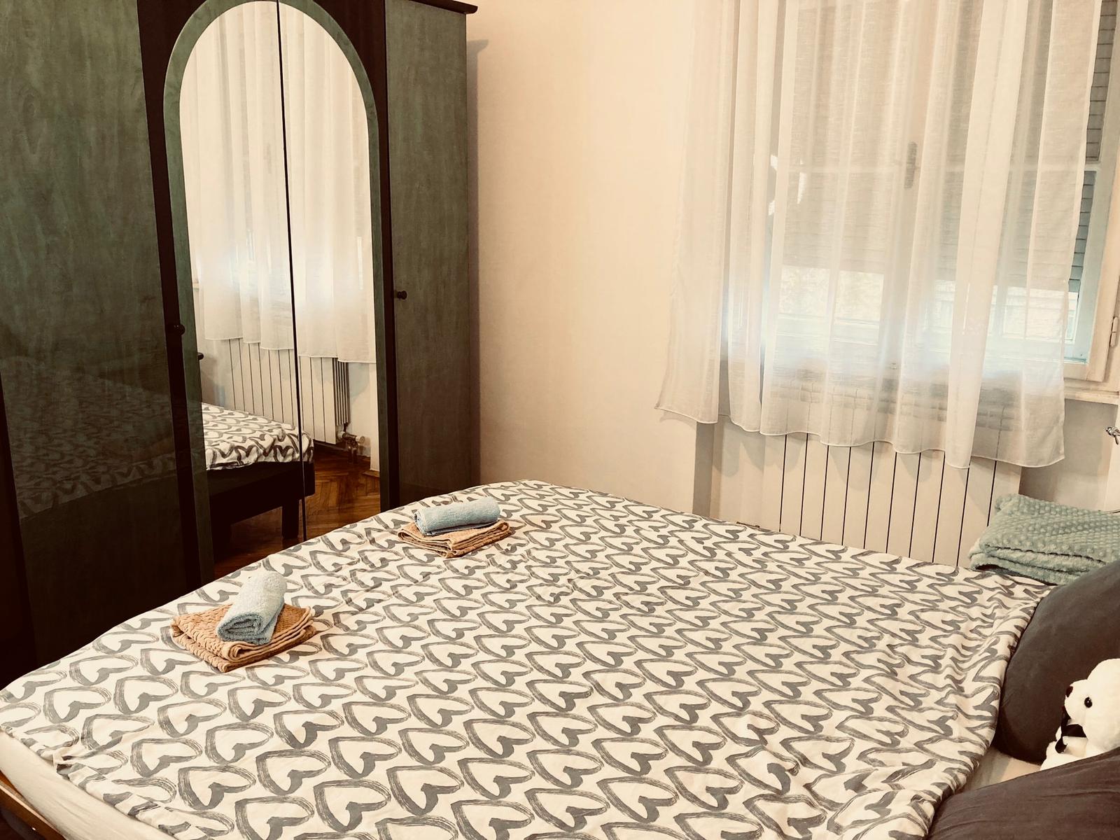 Apartman Key West , plakar u spavaćoj sobi