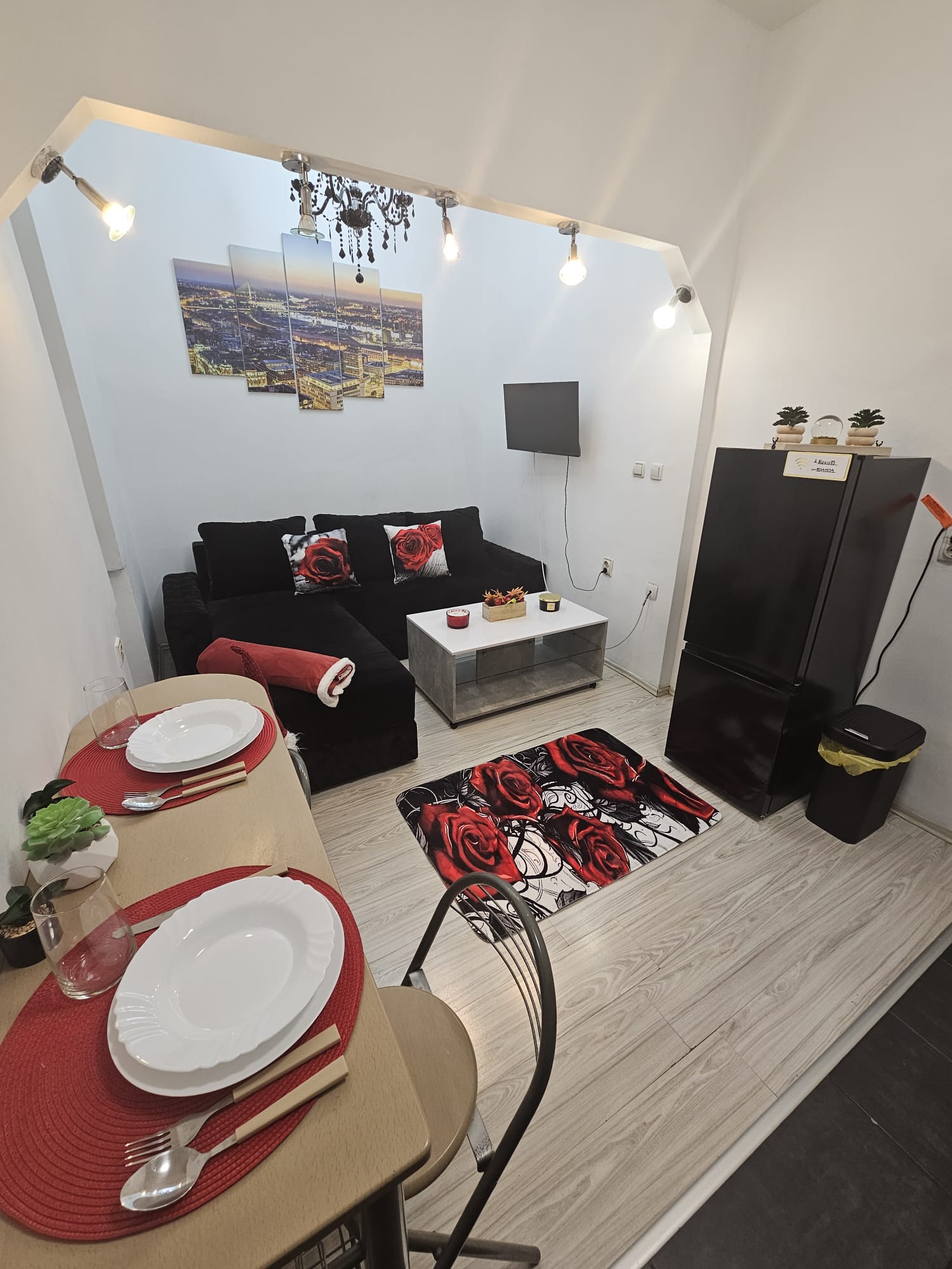 Apartman Alexis, strogi centar, zeleni venac, dnevni boravak