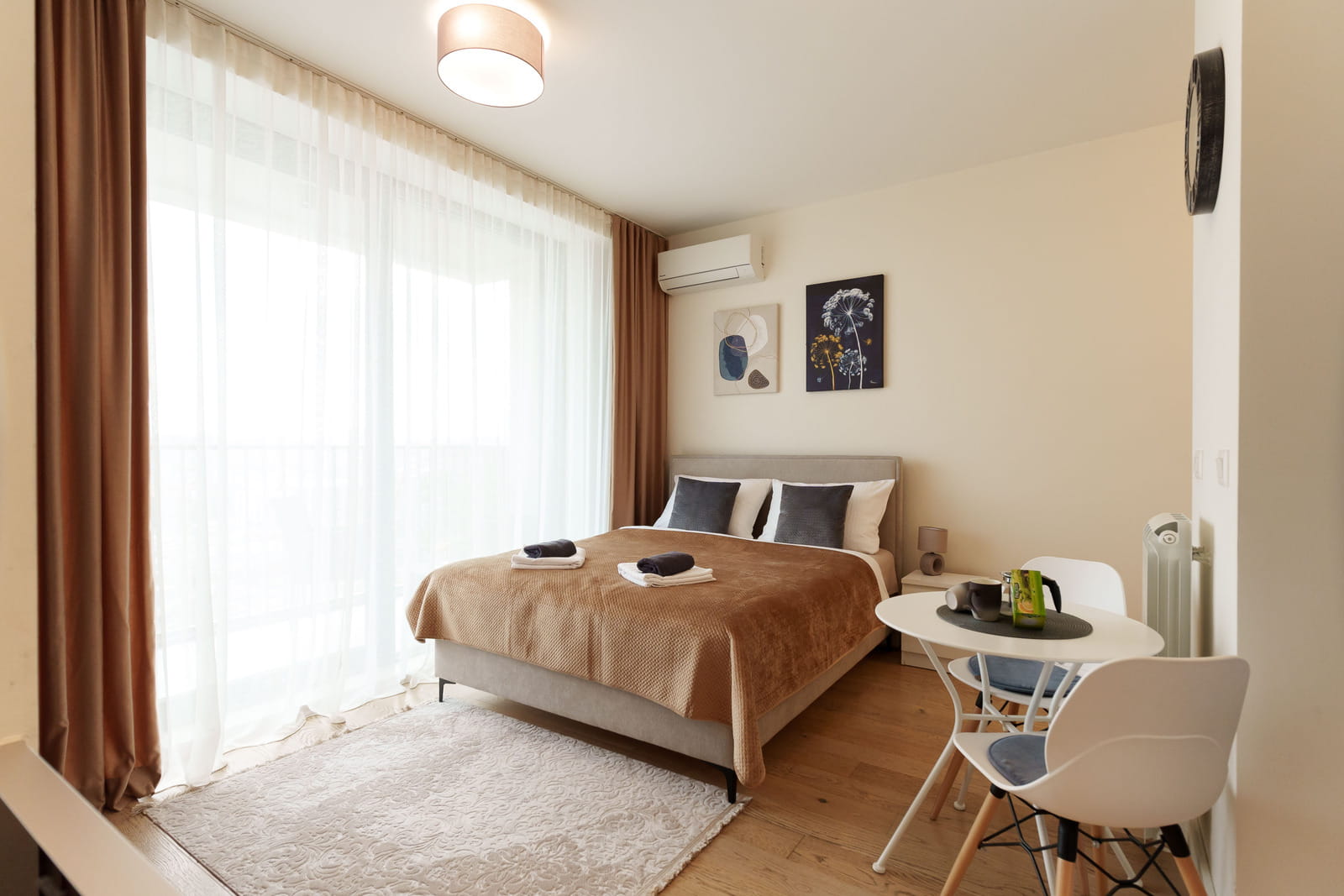 Apartman Gold Luxsury Suite, bračni krevet