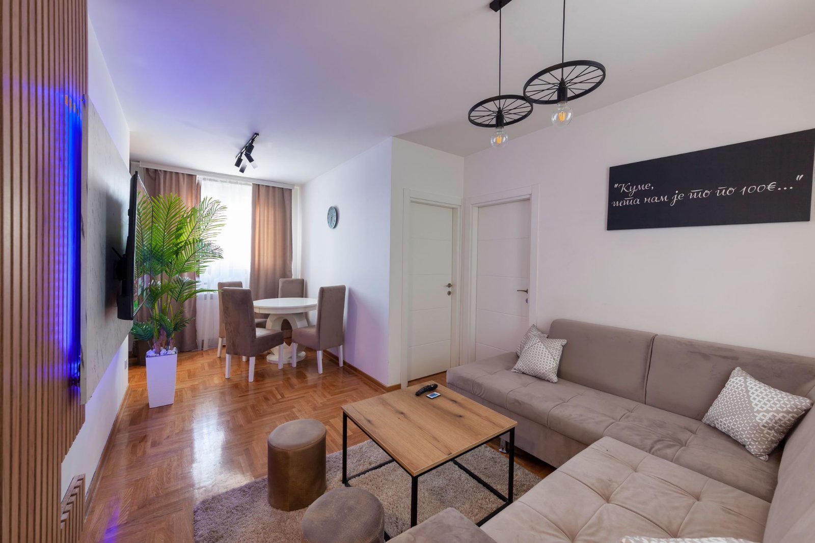 Apartman Luxury Residence, dnevna soba i trpezarija