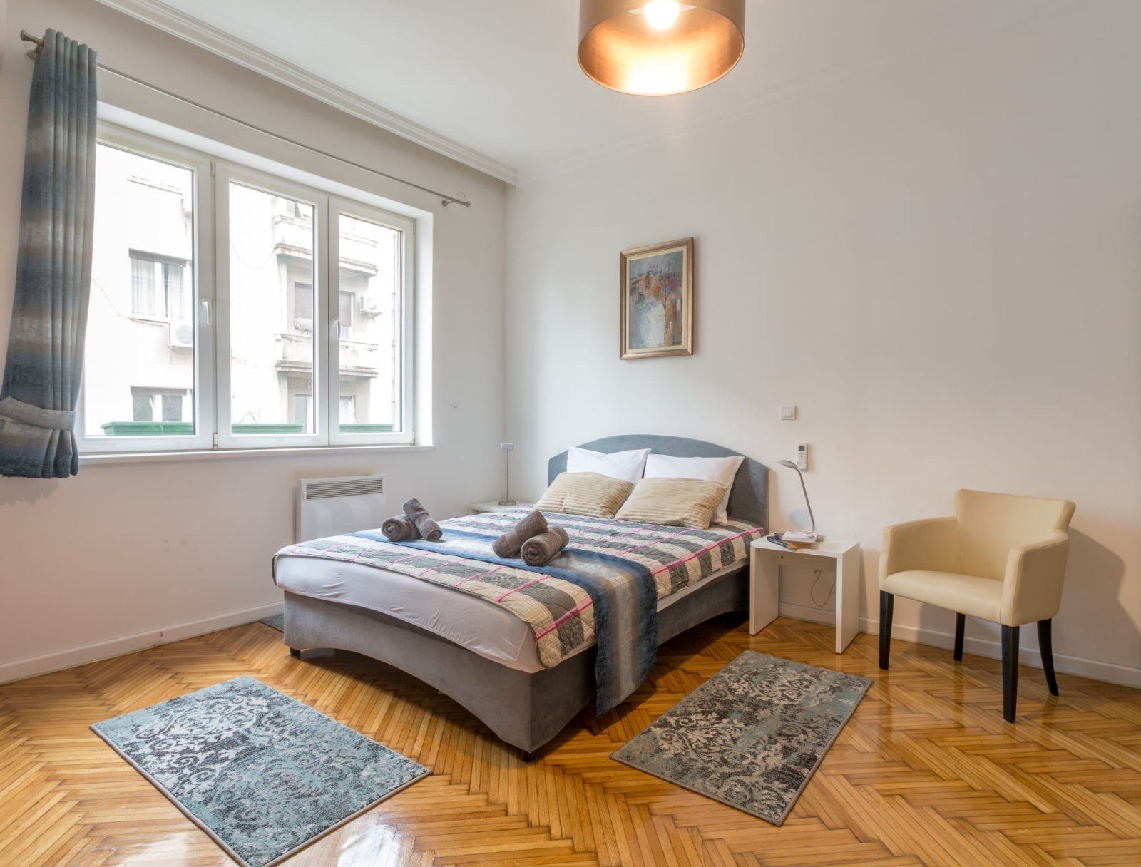 Apartman Mata 3, Dorćol, Gospodar Jevremova, bračni krevet