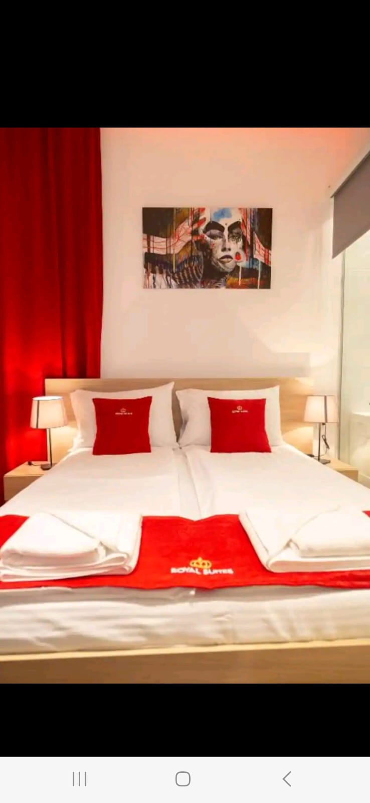 Studio Apartman Royal Suite Red, bračni krevet 2